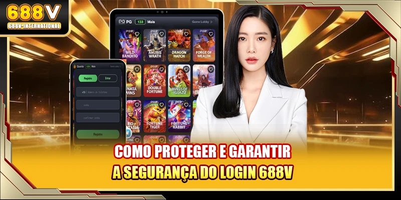 Como proteger e garantir a segurança do login 688V