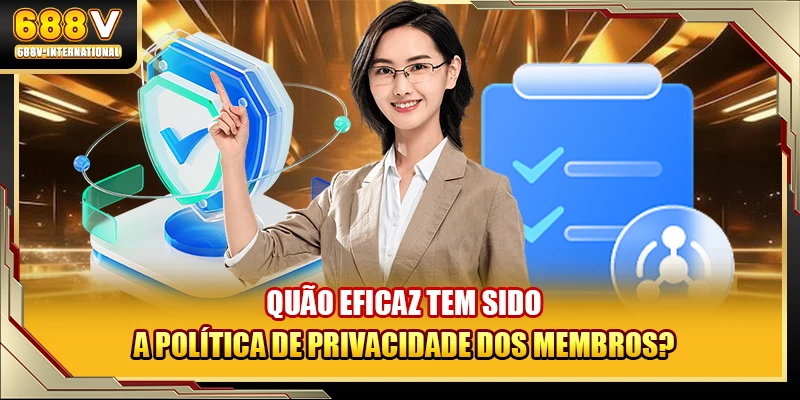 Quão eficaz tem sido a política de privacidade dos membros?